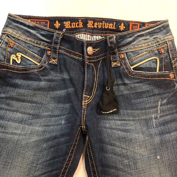 size 30 rock revival jeans